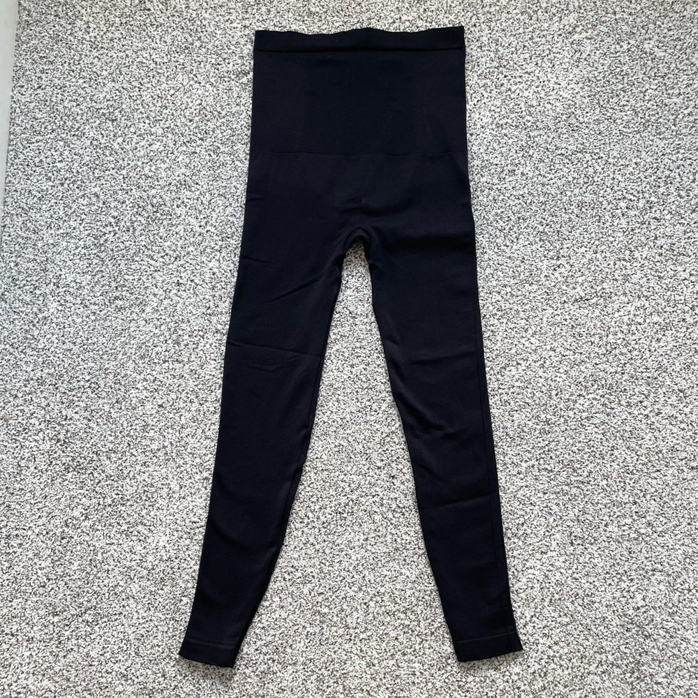 SPANX Black High Waist Leggings Tights Size Medium